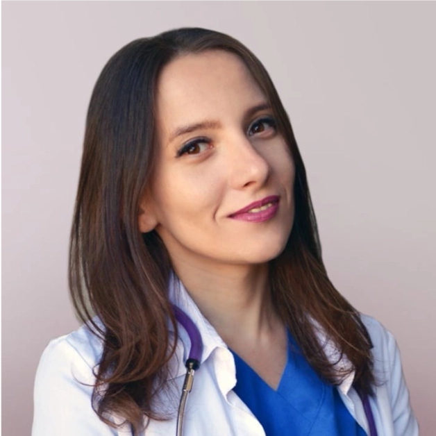 Pediatrician Kateryna Viktorivna Velichko